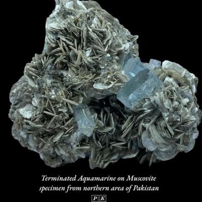 Beautiful Aquamarine specimen from Skardu Northern area of Pakistan   
